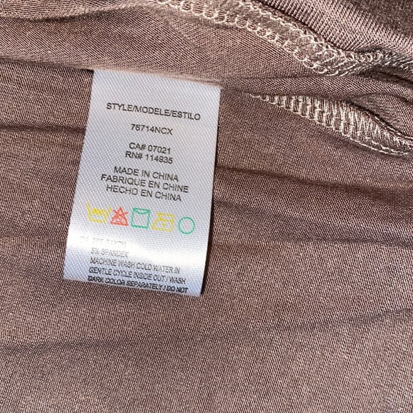 NWOT RDI Cocoon Open Cardigan in Taupe - Picture 6 of 7